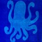 Egyptian Cotton Beach Towel "Octopus" (40x70 inches)