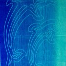Egyptian Cotton Beach Towel "Dolphins" (40x70 inches)