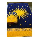 Egyptian Cotton Beach Towel "Golden Sun" (40x70 inches)
