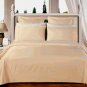 Ivory Solid Down Alternative 4-pc Comforter Set,100% Egyptian cotton, 550 Thread count