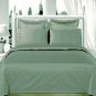Sage-Green Solid Down Alternative 4-pc Comforter Set,100% Egyptian cotton, 550 Thread count