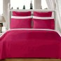 Burgundy Solid Down Alternative 4-pc Comforter Set,100% Egyptian cotton, 550 Thread count