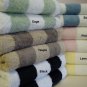 2-PC Striped Egyptian cotton Bath Sheets Sage/ Taupe/Black/ Blue/ Pink/ Lemon