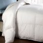 Down Alternative King /Cal-king size White Comforter 300-TC Micro-Fiber