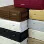 T310 Calking Waterbed White Pin Stripe Sheet Set (unattached)