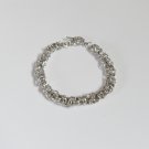 Thick byzantine bracelet