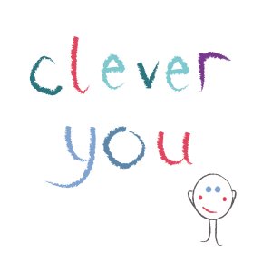 Clever you ... congratulations card