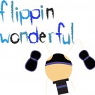 Flippin' Wonderful ... Congratulations card