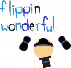 Flippin' Wonderful ... Congratulations card