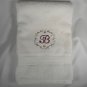 Bath Hand Towel Monogrammed