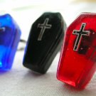 Gothic Coffin Rings