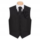 Antonio Ricci Black Formal Vest