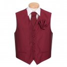 Antonio Ricci Burgandy Formal Vest