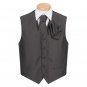 Antonio Ricci Charcoal Formal Vest