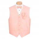 Antonio Ricci Peach Formal Vest