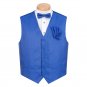 Antonio Ricci Royal Blue Formal Vest