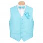 Antonio Ricci Turquoise Formal Vest