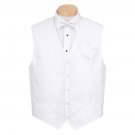 Antonio Ricci White Formal Vest