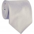 Antonio Ricci Silver Narrow Skinny Tie