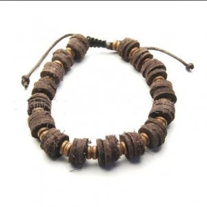 Cowhide bracelet