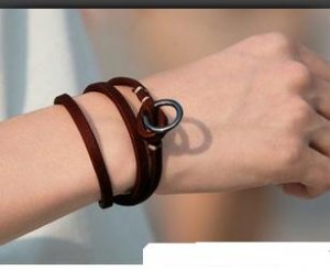 multilayer leather bracelet