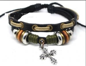 Leather bracelet