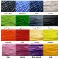Free Ship 80M ASSORTED COLOR WAXED COTTON CORD / THREAD 1mm