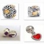 4PCS PRETTY PATTERN  CHARMS BEADS SET FITS EUROPEAN BRACELET  22A38