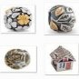 20PCS PRETTY PATTERN CHARMS BEADS SET FITS EUROPEAN BRACELET 22A44