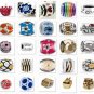 20PCS PRETTY PATTERN  CHARMS BEADS SET FITS EUROPEAN BRACELET  22A4