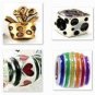 12PCS PRETTY PATTERN CHARMS BEADS SET FITS EUROPEAN BRACELET 22A5