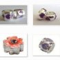 12PCS PRETTY PATTERN CHARMS BEADS SET FITS EUROPEAN BRACELET 22A47