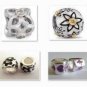12PCS PRETTY PATTERN CHARMS BEADS SET FITS EUROPEAN BRACELET 22A36