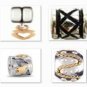 12PCS PRETTY PATTERN CHARMS BEADS SET FITS EUROPEAN BRACELET 22A29