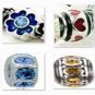 12PCS PRETTY PATTERN  CHARMS BEADS SET FITS EUROPEAN BRACELET  22A14