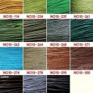 1x10m pk of 1mm Cotton WAX Thread Cord