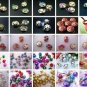 10 Red Christmas Jingle Bells Charms Wholesale