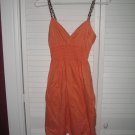 ORANGE HURLEY DRESS SIZE MEDIUM