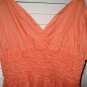 ORANGE HURLEY DRESS SIZE MEDIUM