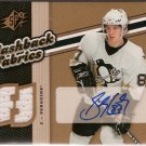 Sidney Crosby 2006-07 SPx Flashback Fabrics #134 AUTO JSY