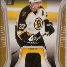 Patrice Bergeron 2006-07 SP Game Used Authentic Fabrics #AFPB JSY