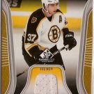 Patrice Bergeron 2006-07 SP Game Used Authentic Fabrics #AFPB JSY