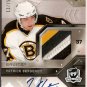 Patrice Bergeron 2006-07 The Cup Signature Patches #SPPB 13/75 AUTO PATCH SN