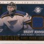 Brent Johnson 2002-03 Pacific Quest for the Cup Jerseys #18 JSY