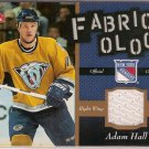 Adam Hall 2006-07 Fleer Fabricology #FAH JSY Predators