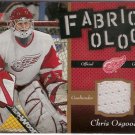 Chris Osgood 2006-07 Fleer Fabricology #FCO JSY