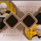Patrice Bergeron Phil Kessel 2007-08 SPx Winning Combos #WCBK JSY