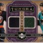 Miroslav Satan Bill Guerin 2007-08 Artifacts Tundra Tandems Purple #TTSG JSY