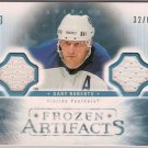 Gary Roberts 2005-06 Artifacts Frozen Artifacts Dual #FADGR 32/65 JSY SN