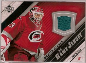 Martin Gerber 2005-06 Upper Deck Series 2 Jerseys #J2GE JSY